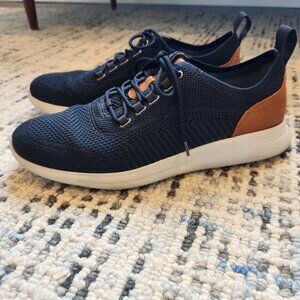 Johnston & Murphy Men's Amherst Knit Sneakers Navy - 10.5M